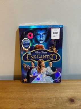 Walt Disney Enchanted DVD - Blue Cover - Sealed